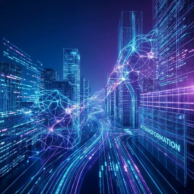 Abstract AI Business Transformation