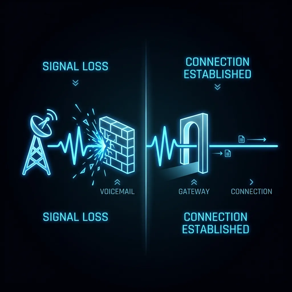 Signal Loss vs Established Connection