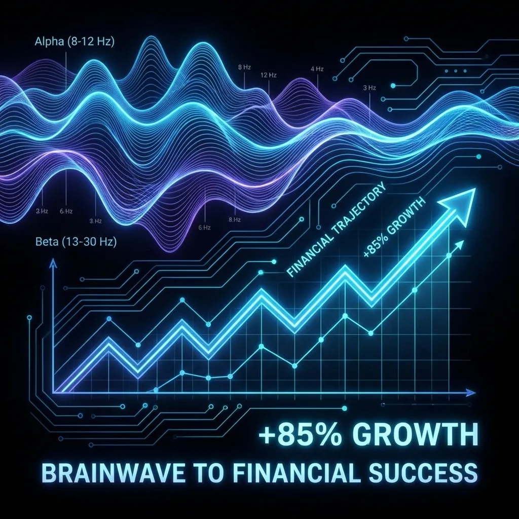 Brain Waves Merging into Financial Graph